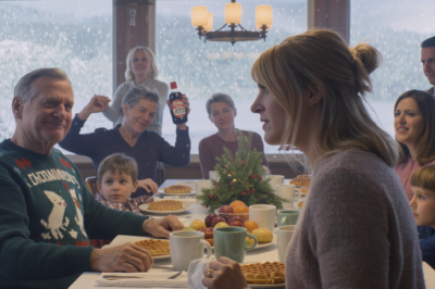 I took my two kids to the family brunch, and just as I was brushing snow off our coats, my dad squinted, smirked and said, “Today is a happy day, why are you even here?” The whole table went dead silent, my son turned to me and whispered, “Mom, can we go home?” I simply answered, “Yeah. Right now.” One hour later… the whole family finally understood what they had just witnessed.